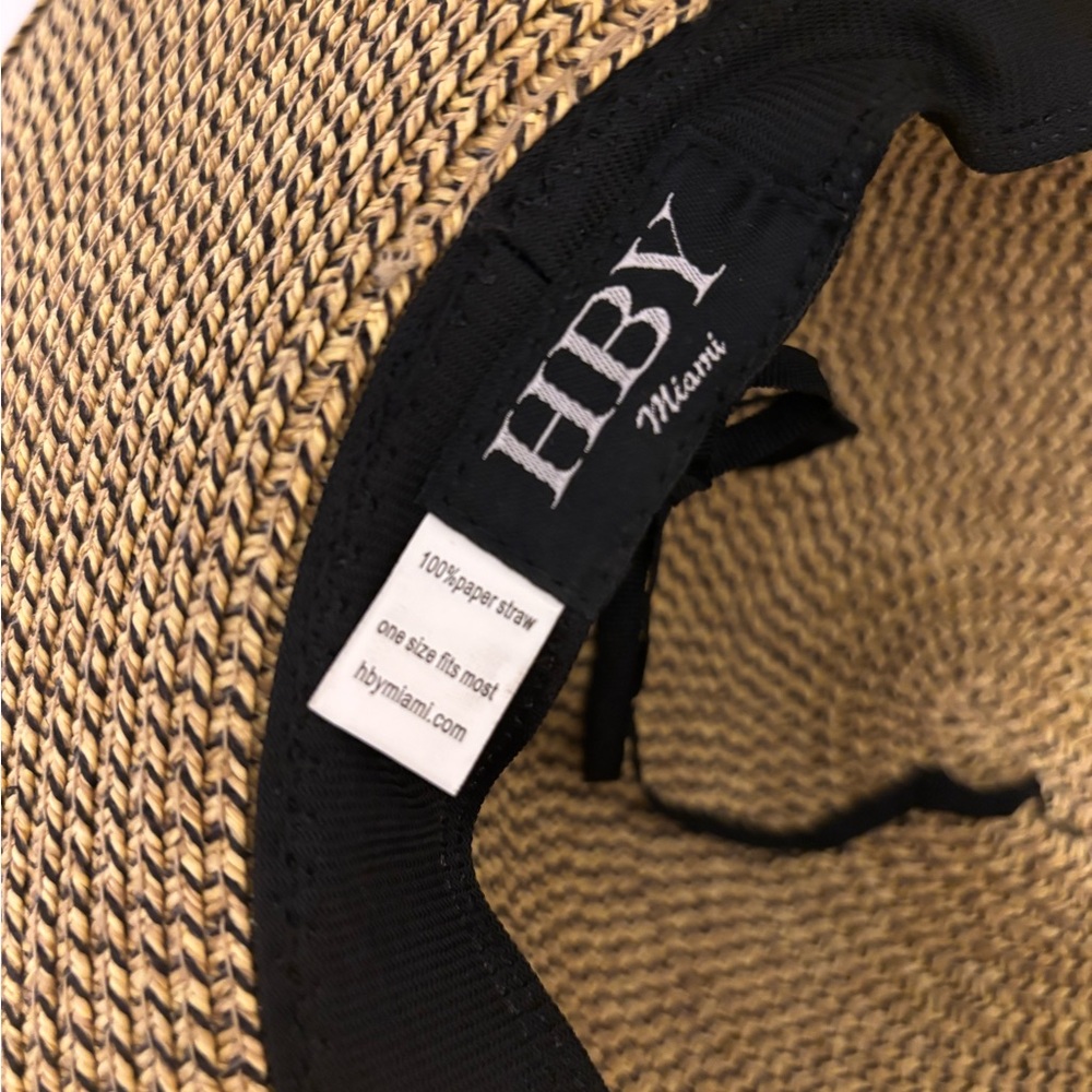 NWOT Straw Sun Hat - Picture 4 of 6